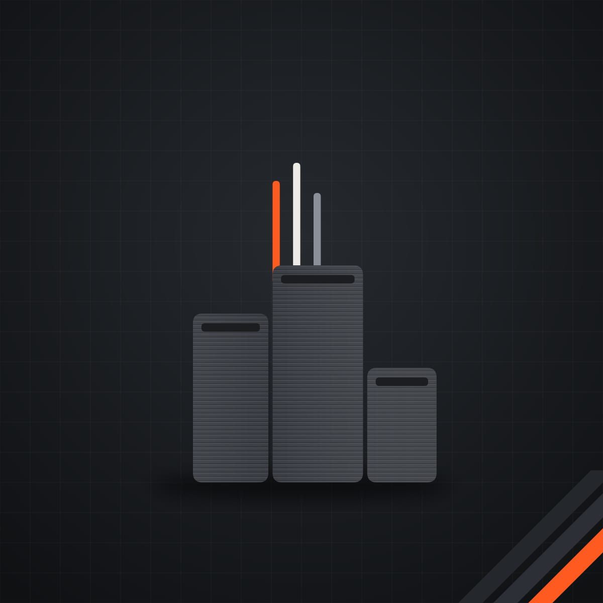 Organiseur de bureau modulaire